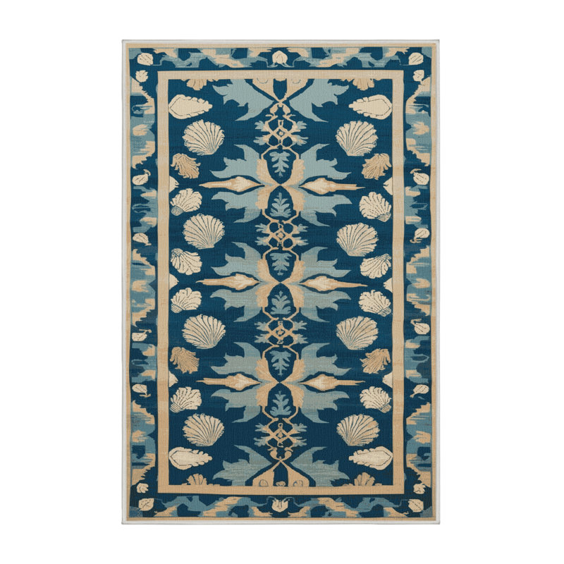 Machine Washable Turkish Beige Area Rug, Rectangle 2' x 3'