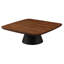 Ensemble de tables basses 2 pièces Eason Noyer et noir