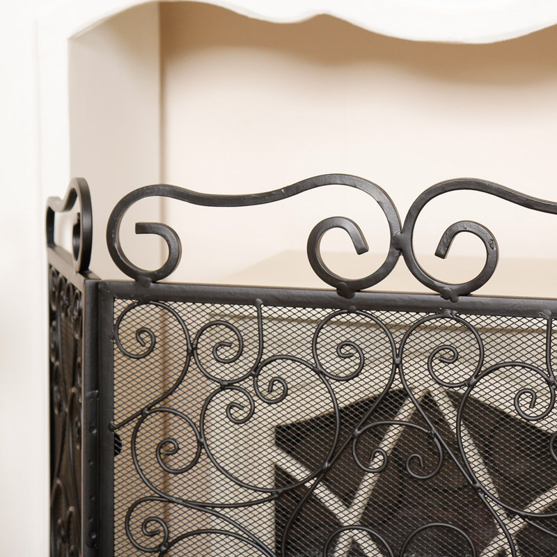 Iron Fireplace Screen
