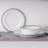 Noritake Whiteridge Platinum 12-Piece Dinnerware Set, Service for 4