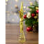 Décoration pour sommet de sapin or enneigé 12,6 po