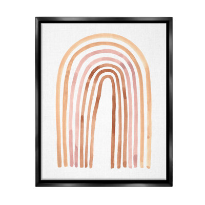 «Asymmetric Rainbow Arch Floater Frame» par Emma Scarvey sur