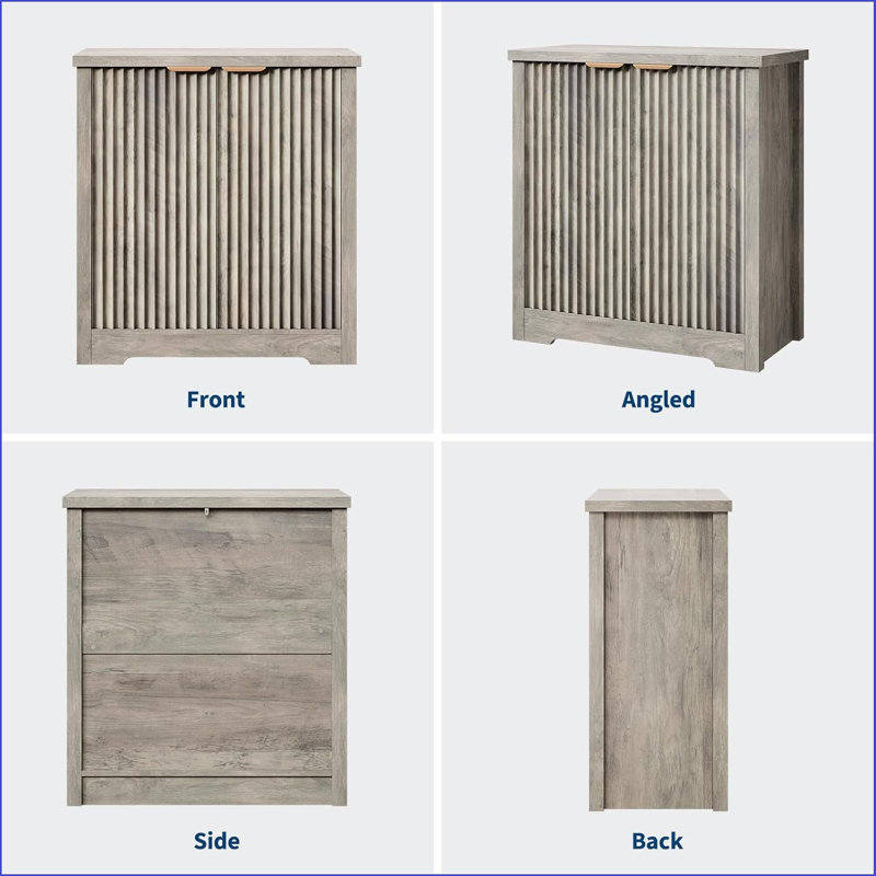 Rectangle Accent Cabinet, Grey
