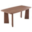 Ensemble de salle à manger rectangulaire moderne avec chaises rembourrées et dossier pour la cuisine, le salon et la salle à manger-2113554103-2113554098-2113554097