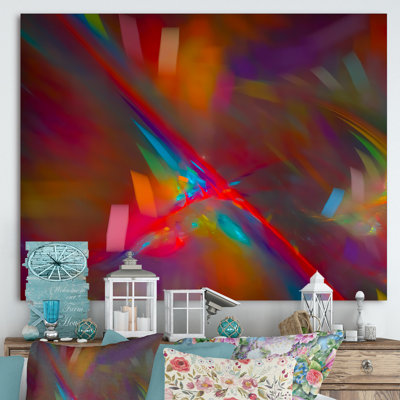 «Digital Fractal Abstract Oil I», reproduction d'art sur toile