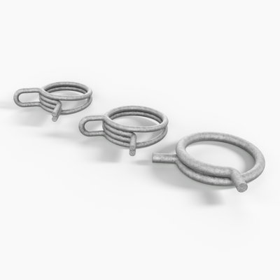 KRAUS Dishwasher Connector Kit for Garbage Disposal with Adjustable Hose Connections and 3 Spring Clamps