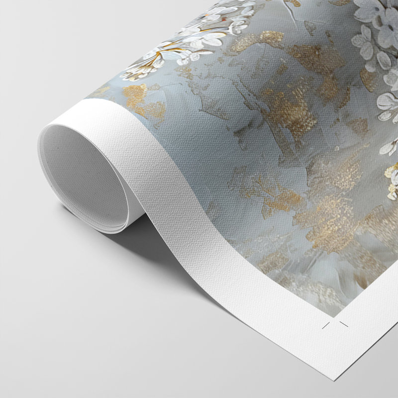 Série FLORAL CCLIV - Impression sur toile seulement - NON CADRE, H 18 po x l 12 po