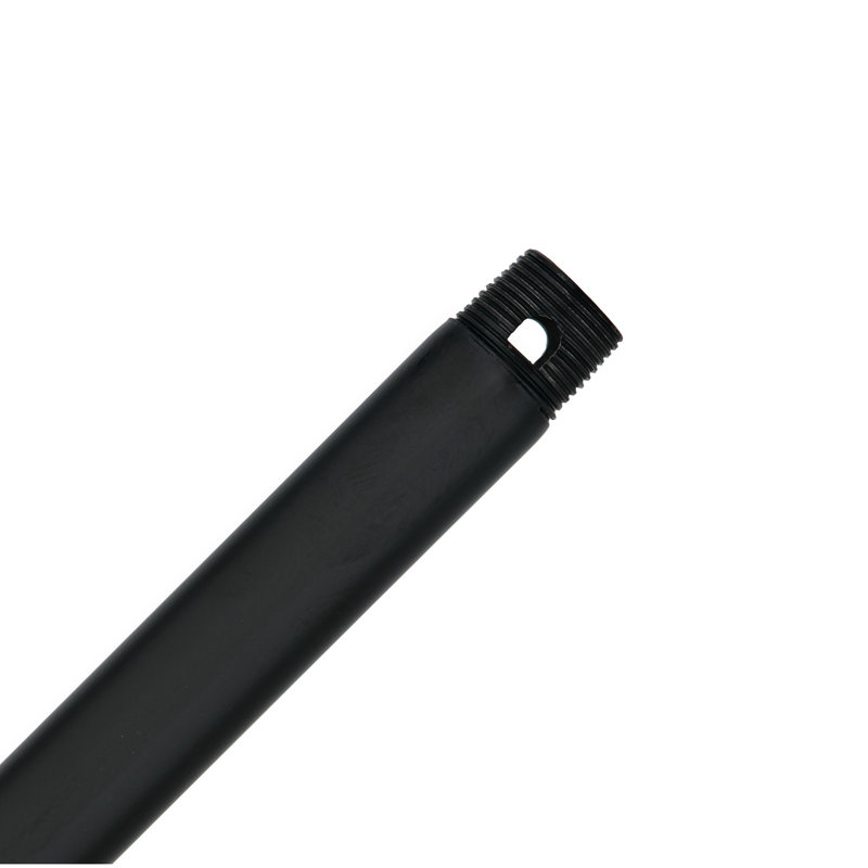 Ceiling Fan Downrod, Black, 60" H x 0.75" W x 0.75" D