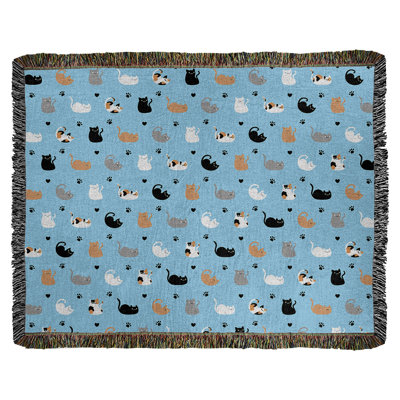 Katelyn Elizabeth Hand Woven Throw Blanket