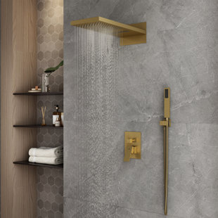 Système de douche à pluie complet Rainier 22 po avec douchette et douchette à pluie Rainier inclus