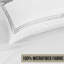My Home Store Junco Duvet Cover Set Microfiber 3 Piece Luxury Bratta Stitch Duvet Cover Sets With Pillowcase-730536408-730536413
