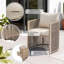 Ensemble de 2 fauteuils d'extérieur en aluminium-1458944968