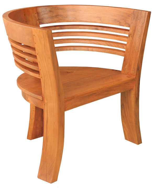 Half Moon Outdoor Lounge Chair