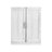 White Corner Accent Cabinet with Doors Space-Saving Storage Accent Cabinet 16"Dx31"Wx36"H-794773050-794773444