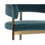 Upholstered Stool with Metal Frame-1572054301