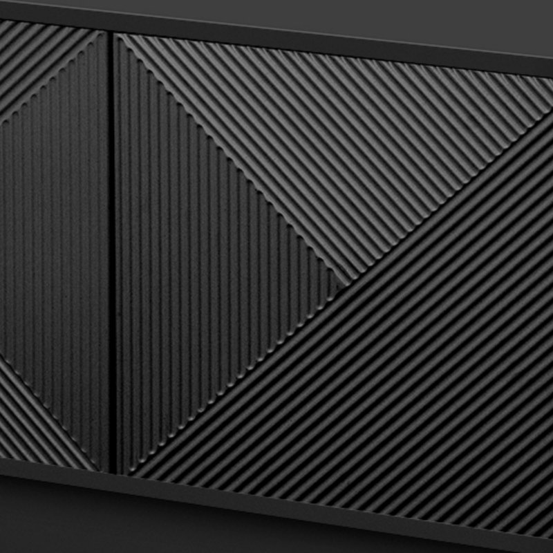 Cloison réglable à quatre portes avec armoire d'éclairage décorative à DEL