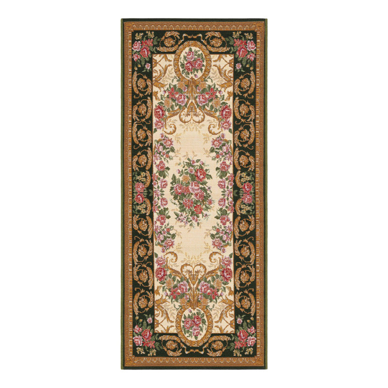 Tapis d'extérieur traditionnel, Tapis de couloir 2 pi x 5 pi 1 po