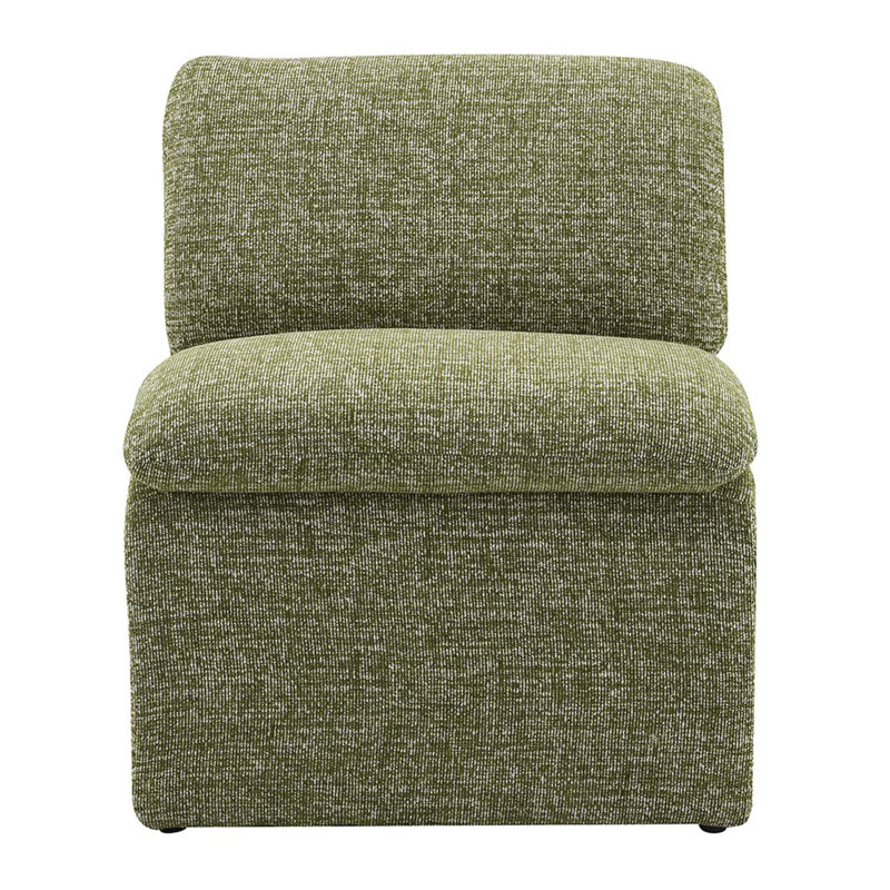 Fauteuil d'appoint Jaeda, Green Boucle, Vert
