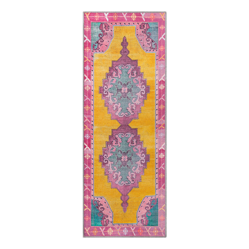 Oppie Oriental Indoor Rug, Runner 2' x 5'3"
