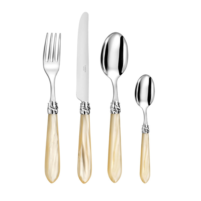 Diana 24 Piece Cutlery Set, Service for 6, Mother Of Pearl