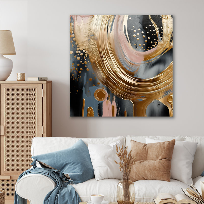 Décoration murale Kanchi en métal, H 16 po x l 16 po x P 1 po
