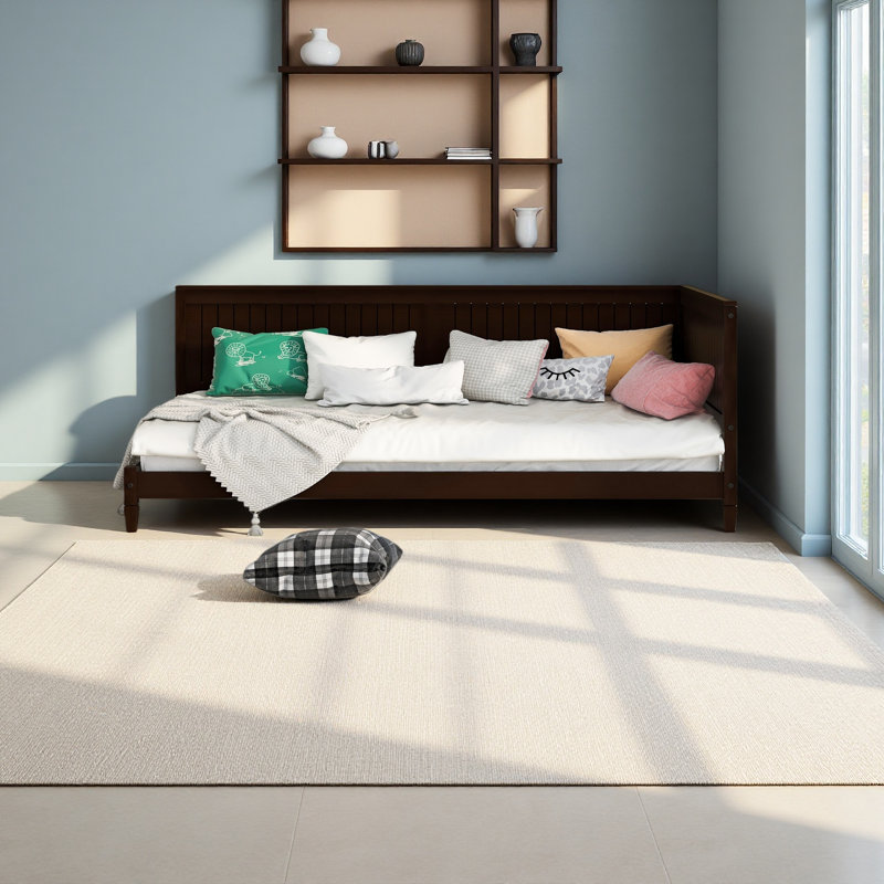Wood Daybed/Sofa Bed, Twin, Espresso