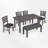 Jasek Four Leg Base Dining Set