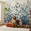 Décoration murale fond blanc cassé amovible crème clair-556507929-556507935