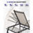 Assemble-Free Chaise Lounge Outdoor, Aluminum Outdoor Chaise Lounge Set of 2 , Patio Lounger Poolside Lay Flat Sunbathing Adjustable Backrest Pool Lounge Chair-48328148