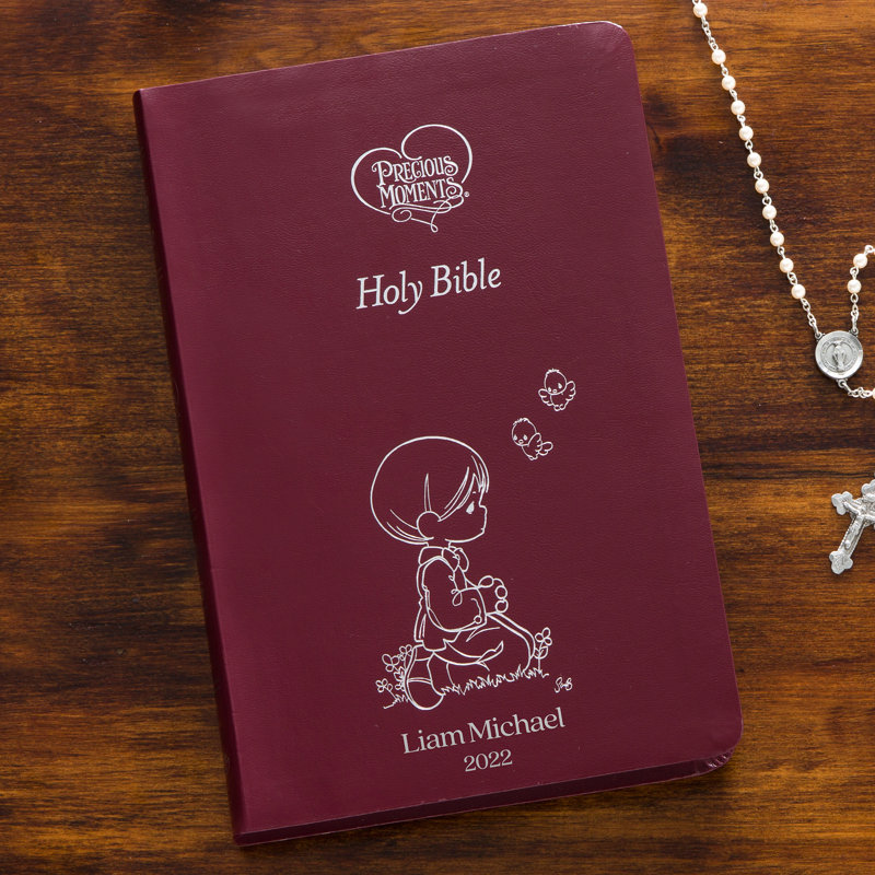Burgundy Bible Coffee Table Book, Yes