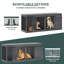 Meuble de cage double pour chien Chesterle