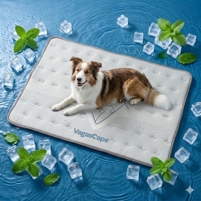  Reversible Dog Cooling Mat 3.0, 35" x 23", Thick & Durable Washable Cooling Pad for Indoor & Outdoor
