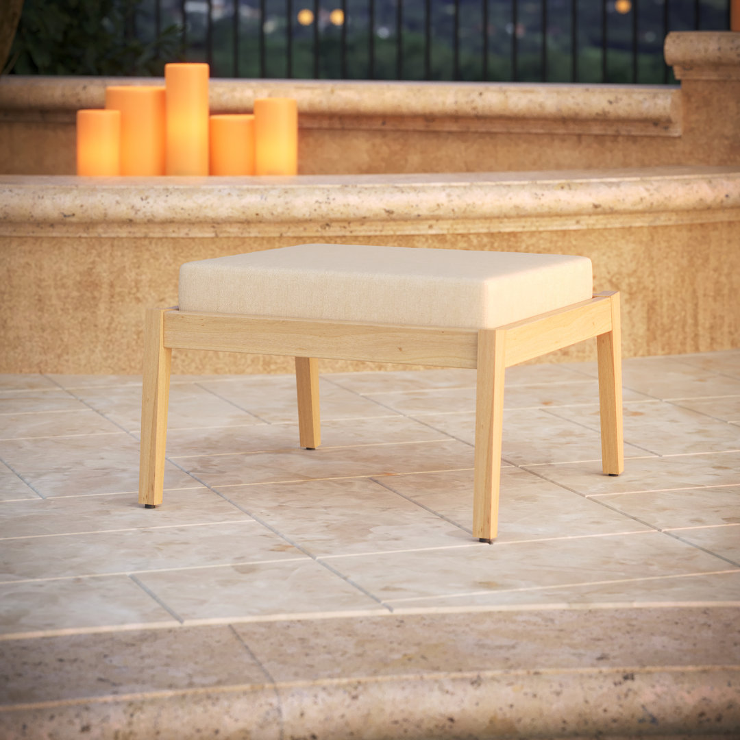 Sunbrella Outdoor 3.5'' Ottoman Seat Cushion Sand & Stable™ 