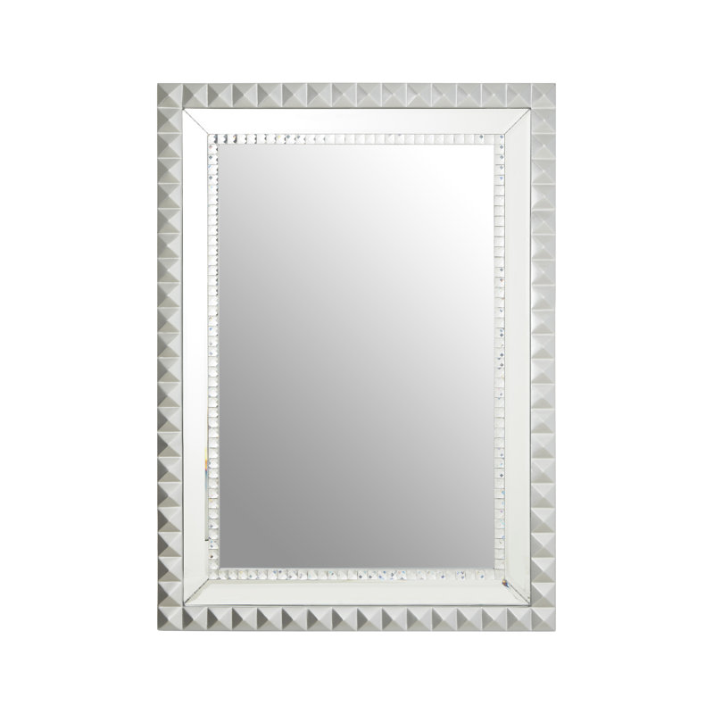 Chiwetel Metal Flat Wall Mirror