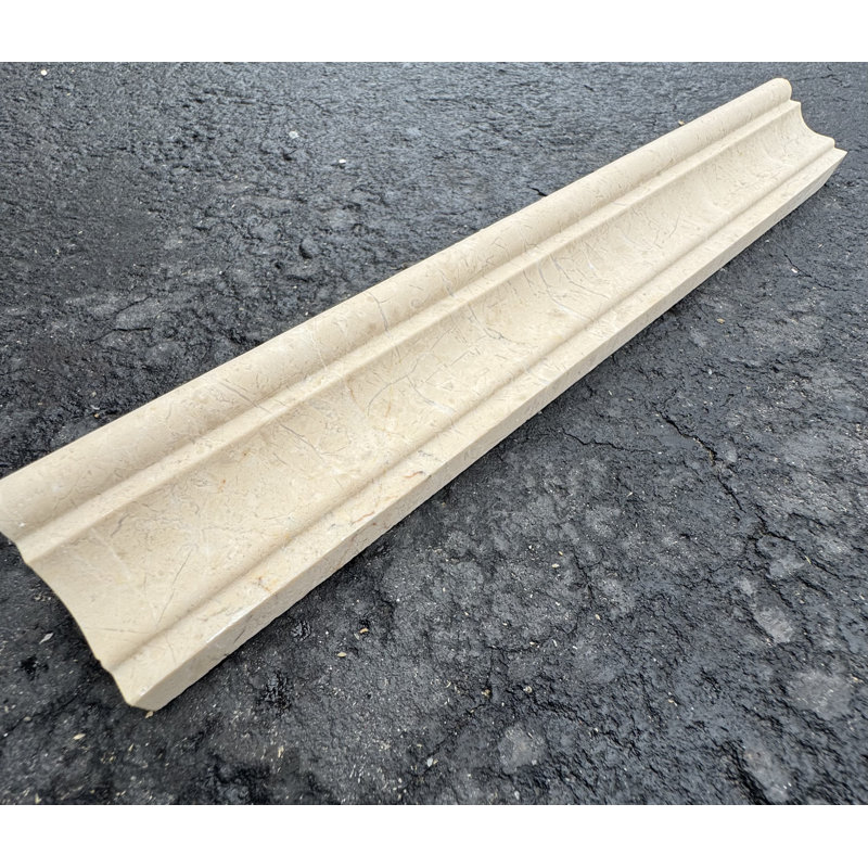 Crema Marfil Chair Rail Profile