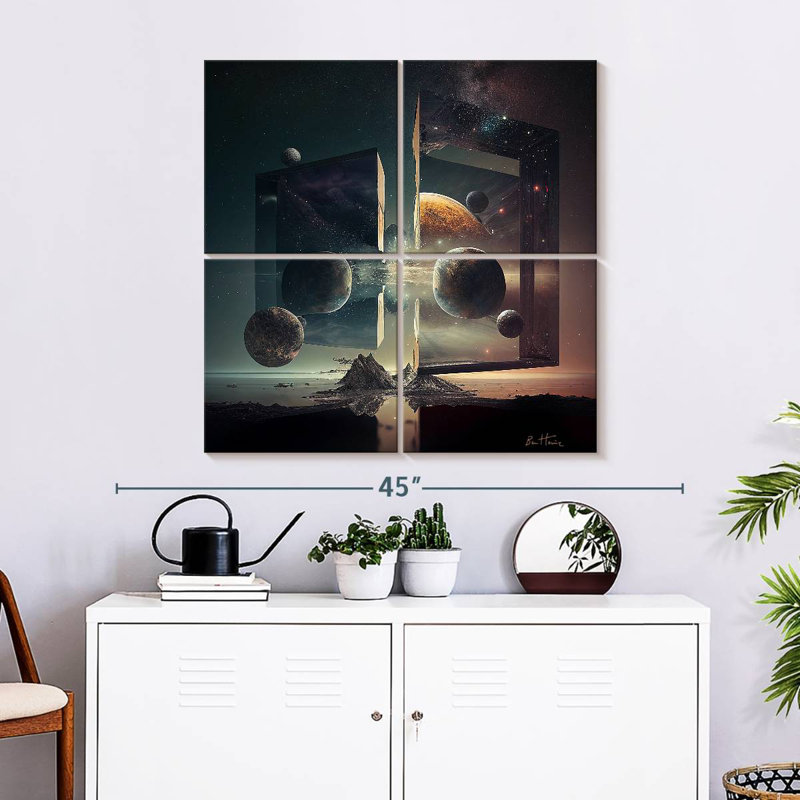 Kelan Multiverses, 32" H x 32" W
