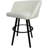 Karimah Swivel Extra Tall Metal Bar Stool 34" Seat On Warren Base-1537432003-1537432011