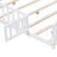 Lit plateforme double avec clôture et porte-1884220152