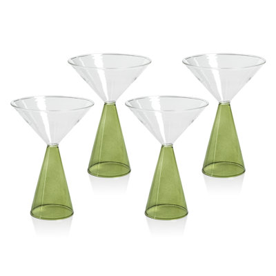 Verres à martini Monticello, ensemble de 4