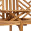 Solid Wood Outdoor Bench