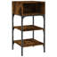Dungall 35cm W Iron Bedside Table-1133635092