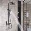 Ensemble de robinet de douche 12 "à 4 fonctions Functiom avec douchette (valeur brute incluse)-104845187