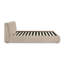 Lit en velours taupe texturé-1358582611-1358582610
