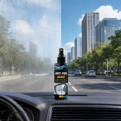 Automotive glass anti fog agent 100ml Car Glass - Spray Windshield Window Long Lasting Defogger Waterproof -Mist Agent Improve Driving Visibility For Rainy Winter