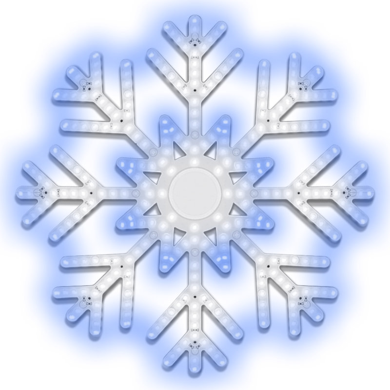 Twinkle Lighted Window Décor