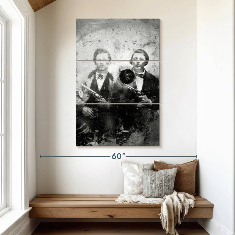 Leisha Jesse And Frank James 1866-76, 50" H x 32" W
