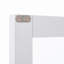 Grande armoire de rangement blanche avec tablettes