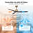 52 In. 3 Solid Wood Blades Indoor Ceiling Fan With Led Light-76425216