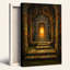 Art mural en toile Runed Stone Archway-133060095