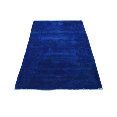 3'2 x 5'5 Petrie Navy Blue Rug